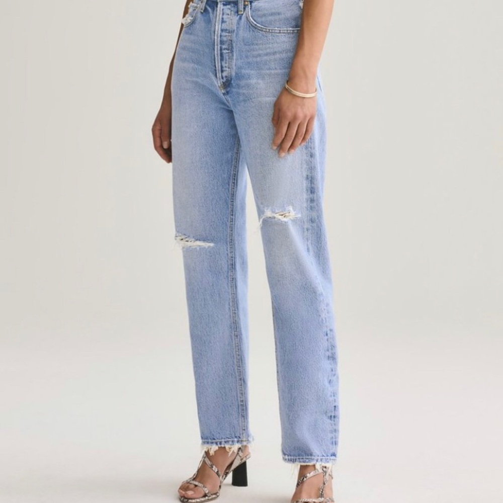 Agolde 90’s Mid Rise Loose Fit in Captured